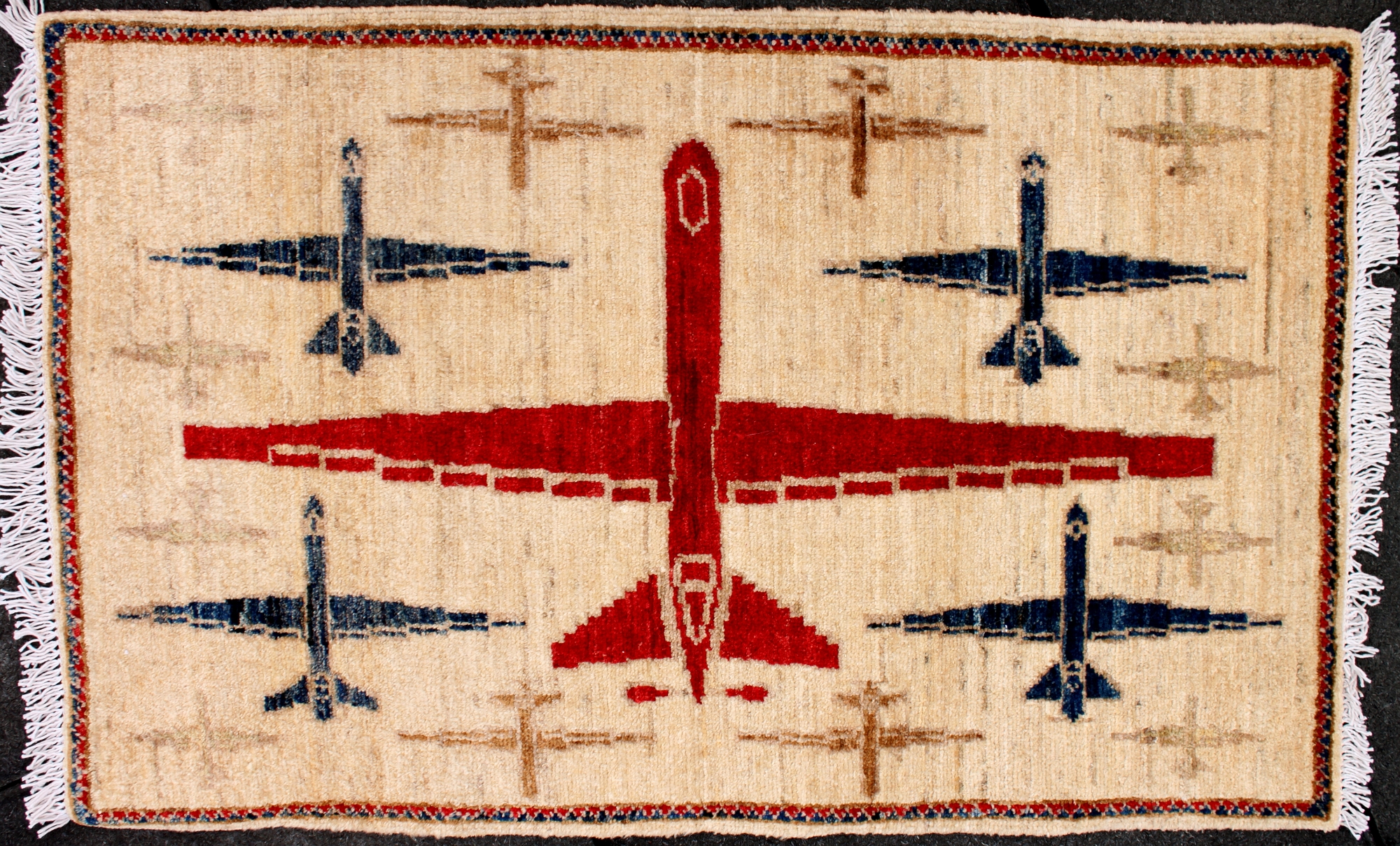 Reaper Drone War Rug