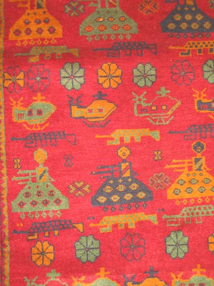 For sale: Afghan War Rug or Conflict Carpet