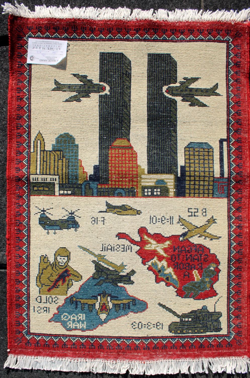 For sale: Afghan War Rug or Conflict Carpet