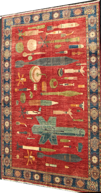 UXO Rug Red