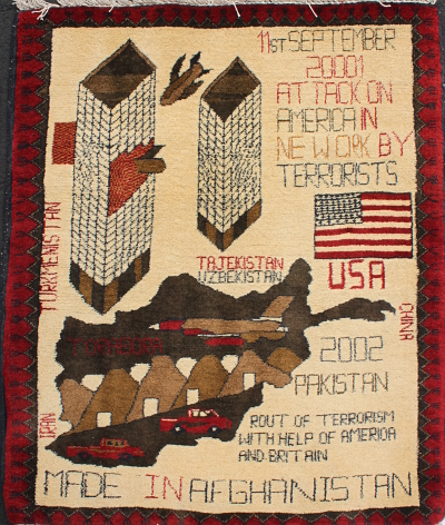 War Rug shown at Exhibition