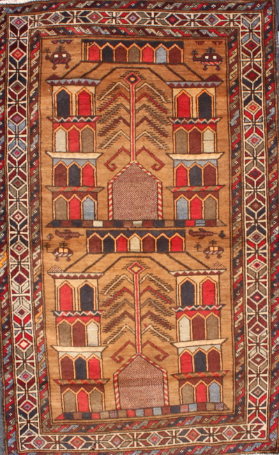 War Rug shown at Exhibition