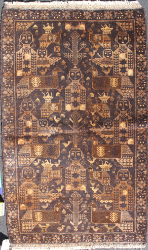 War Rug shown at Exhibition