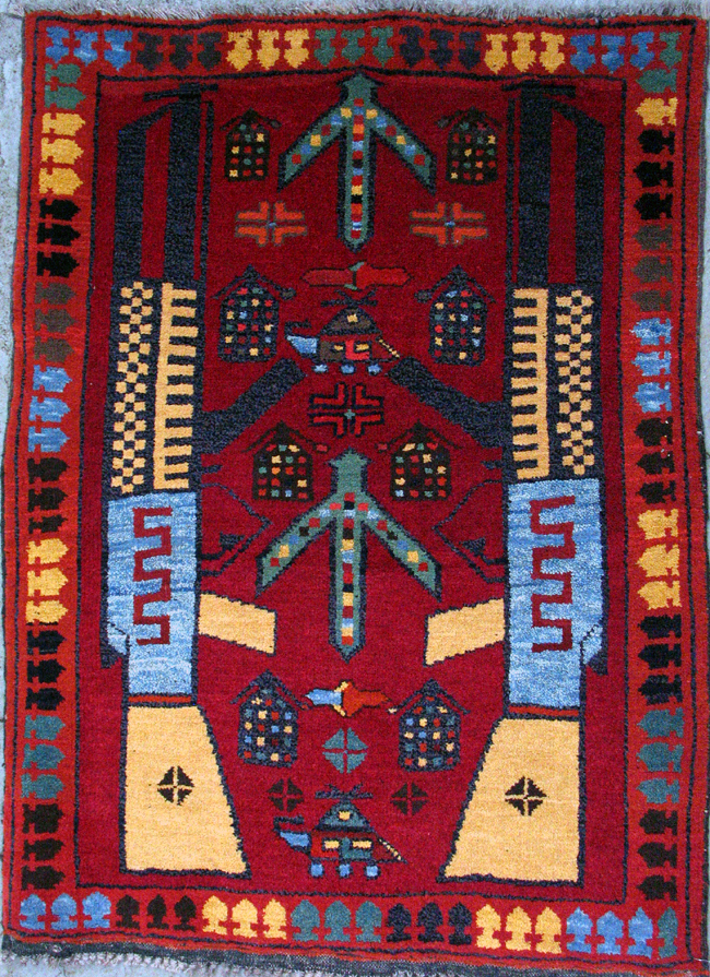 For sale: Afghan War Rug or Conflict Carpet