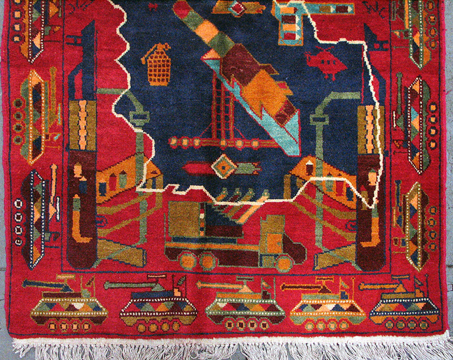 For sale: Afghan War Rug or Conflict Carpet