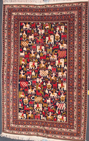 War Rug shown at Exhibition